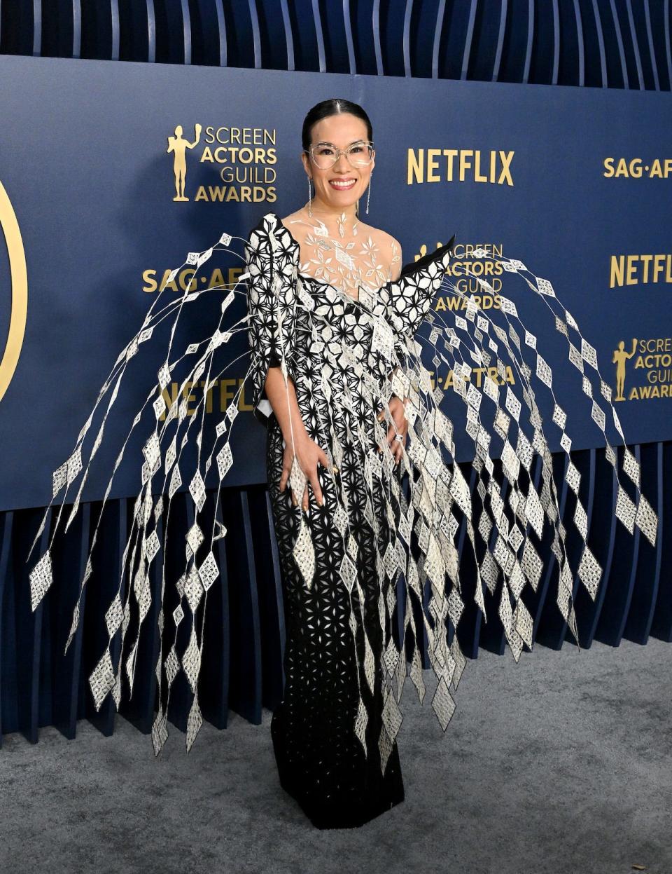Ali Wong attends the Screen Actors Guild Awards.