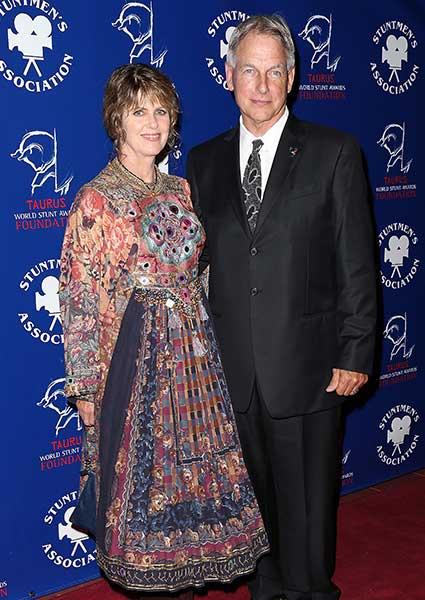 Mark Harmon and Pam Dawber pictured at red carpet event