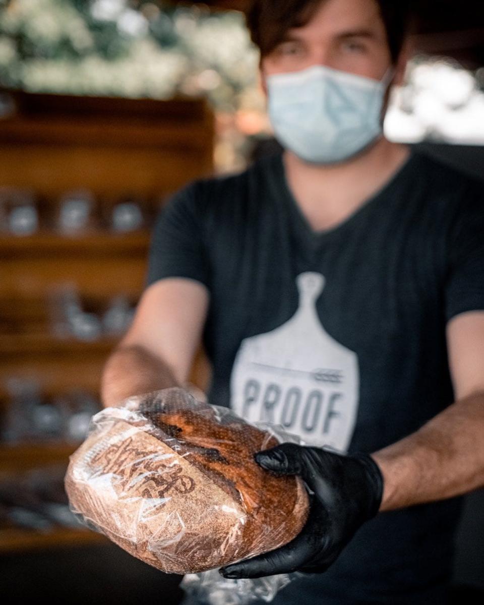 Proof Bread, owned by Jon Przybyl and Amanda Abou-Eid, can be found a few different farmers markets in the Valley.