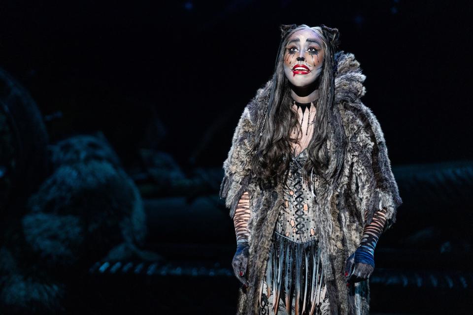 Tayler Harris as Grizabella in the national tour of “Cats.”