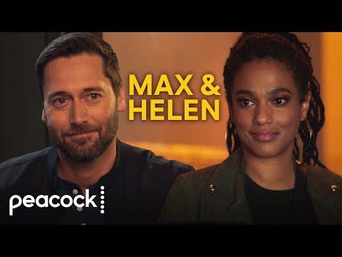 Helen Sharpe and Max Goodwin from <i>New Amsterdam</i>
