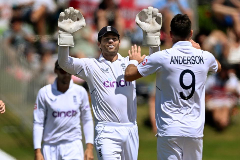 James Anderson played a key role on the final morning (AP)