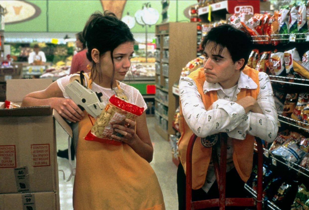 Katie Holmes and Nathan Bexton starred in Doug Liman's 1999 film Go. (Alamy)