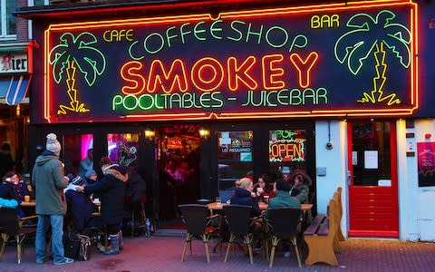 Coffeeshops exist in a decidedly grey area of the law - Credit: ALAMY