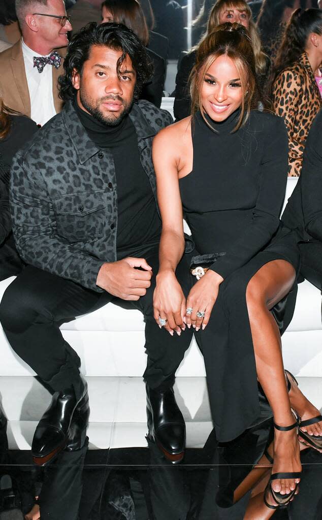 Tom Ford Fashion Show, Ciara, Russell Wilson