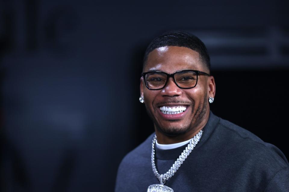 Rapper Nelly will return to the 2023 Delaware State Fair on Friday, July 21, 2023. The rapper is seen backstage at the 2021 iHeartRadio Music Festival on Sept. 17, 2021 at T-Mobile Arena in Las Vegas, Nevada.