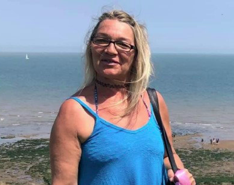 Sharon Beales went into cardiac arrest while surrounded by relatives at her home earlier this year. (SWNS)