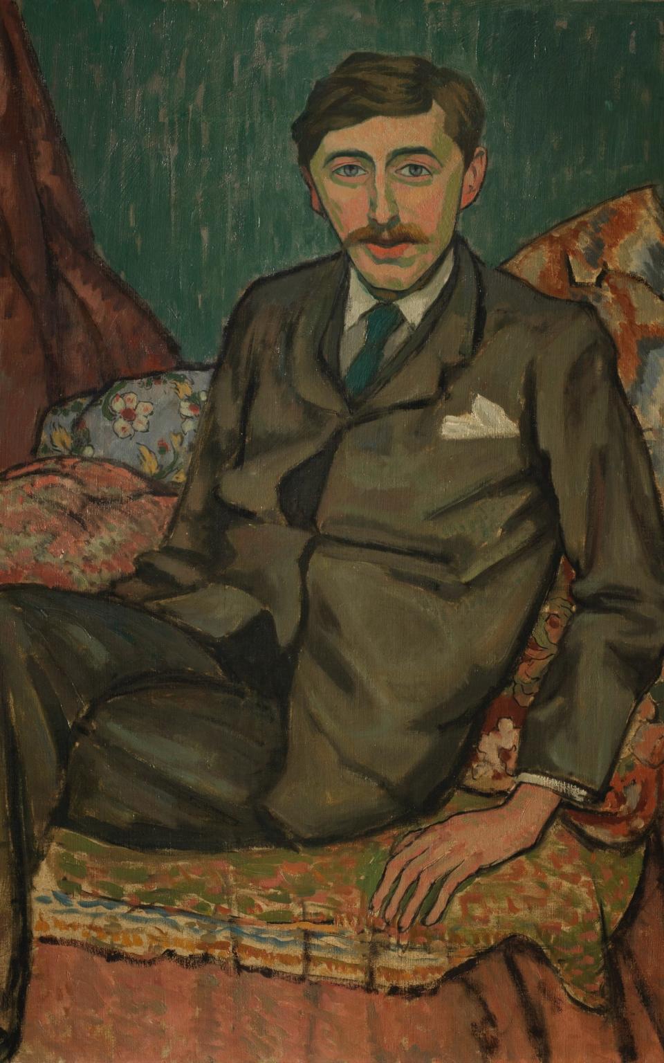 Zaplaven jeho rukávy: Roger Fry, Portrét EM Forstera, 1911