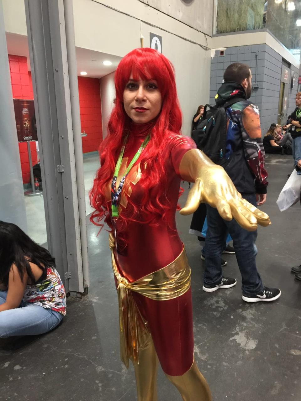 Damaris as Dark Phoenix