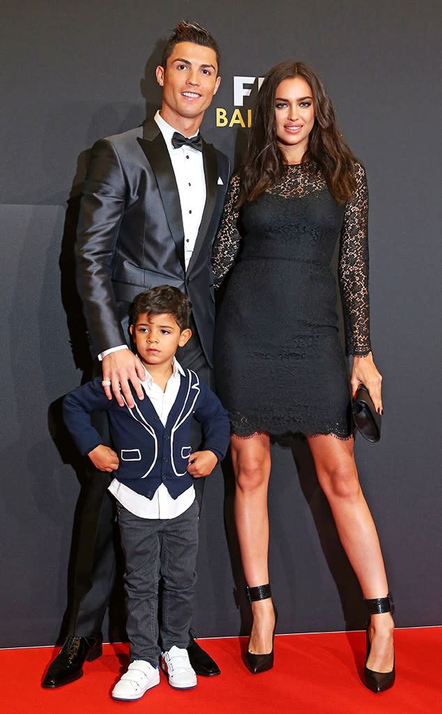 Cristiano Ronaldo, Irina Shayk, Cristiano Ronaldo Jr.