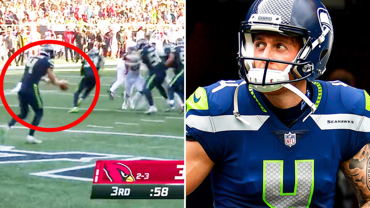 Seahawks' Michael Dickson thought penalty was coming after double-kick  against Rams