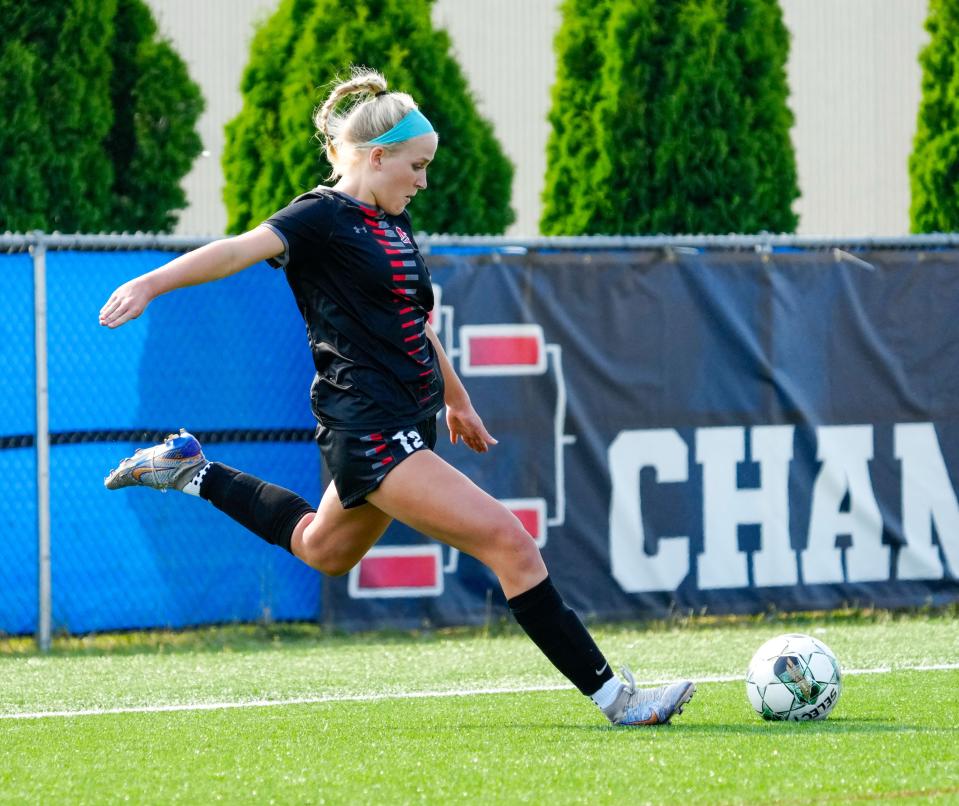 Muskego's Anna Sikorski was named the Wisconsin Soccer Coaches Association player of the year.