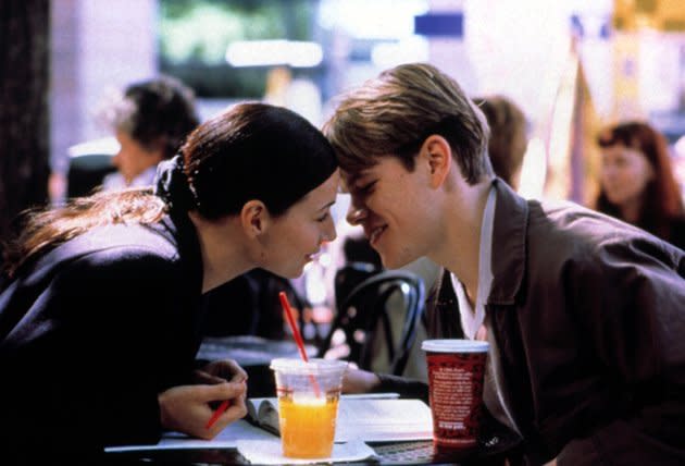 Minnie Driver and Matt Damon in 'Good Will Hunting' (1997)