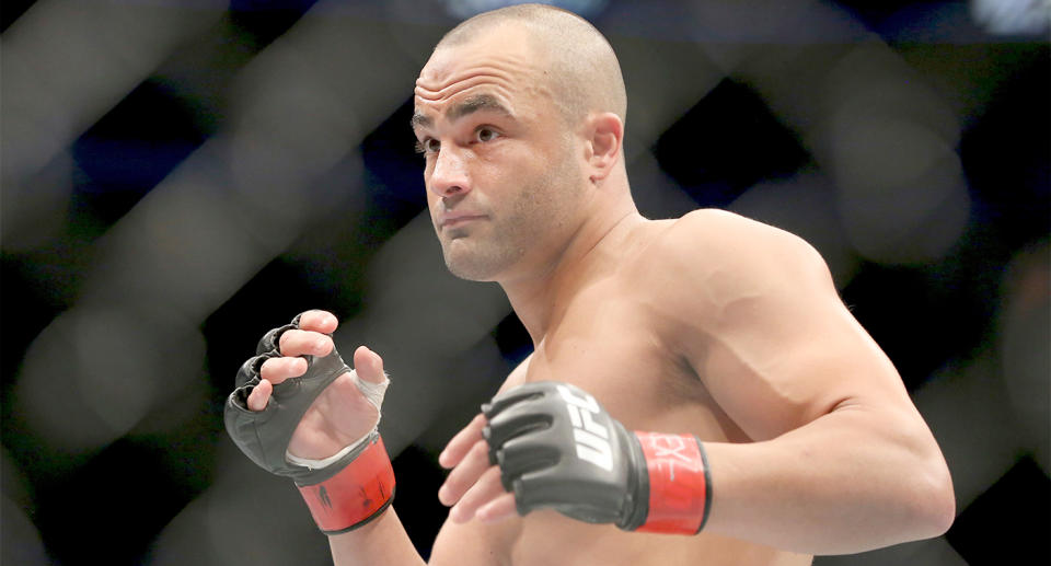 Eddie Alvarez is the only fighter to have held titles in both the UFC and the Bellator MMA, the two largest mixed martial arts promoters in the United States. (PHOTO: Yahoo Magazines)