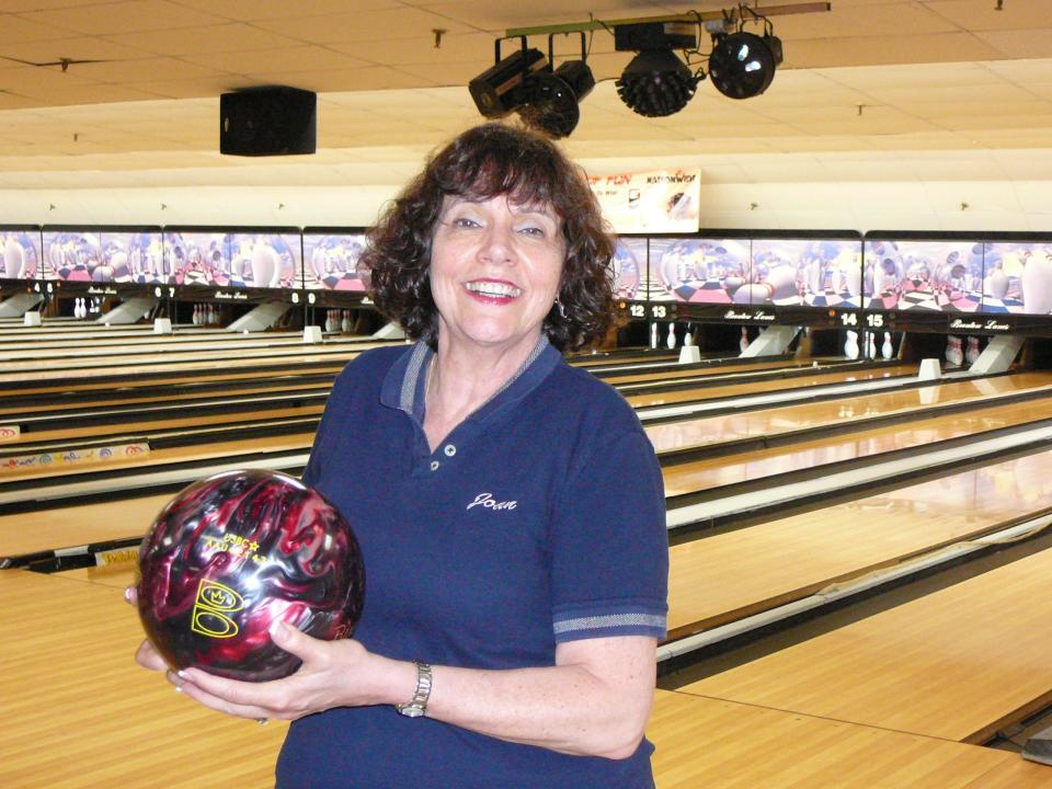 Daily Record bowling writer Joan Taylor