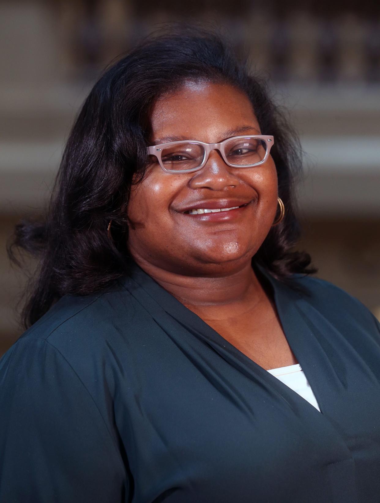 Wisconsin State Representative LaKeshia Myers on Tuesday, April 13, 2021. Myers represents the 12th assembly district in the Wisconsin State Assembly.