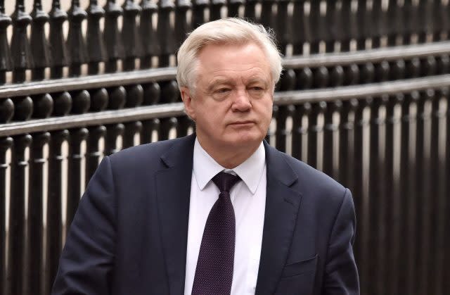 David Davis (Dominic Lipinski/PA)