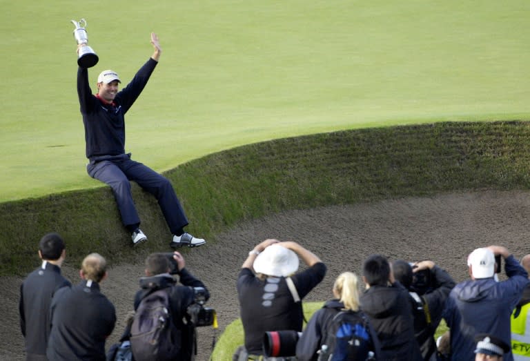 Padraig Harrington bounced back from a double bogey on the final hole in the 2007 Open to beat Spaniard Sergio Garcia in a play-off, the latter having led the Irishman by several shots going into the final day