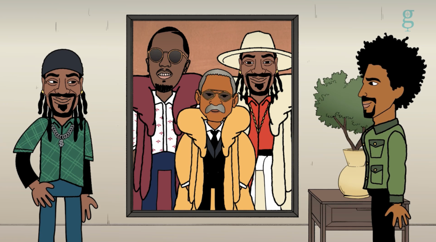 “Star Stories With Toure” featuring that time Snoop Dogg talked about his time as a pimp. (Screenshot via theGrio)
