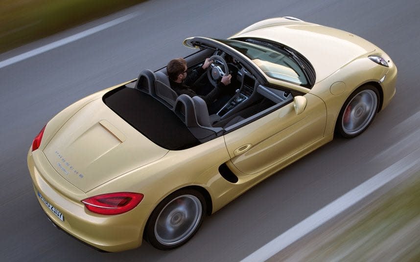 Studies have shown that driving a flashy car, such as Porsche Boxster makes women think men are not committed 