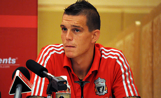 Daniel Agger: Looking for first-team football at Liverpool. (Yahoo! photo/ Ewen Boey)