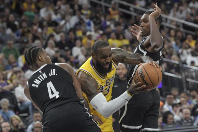 LeBron James lit up the Lakers' season opener in $28,000 worth of