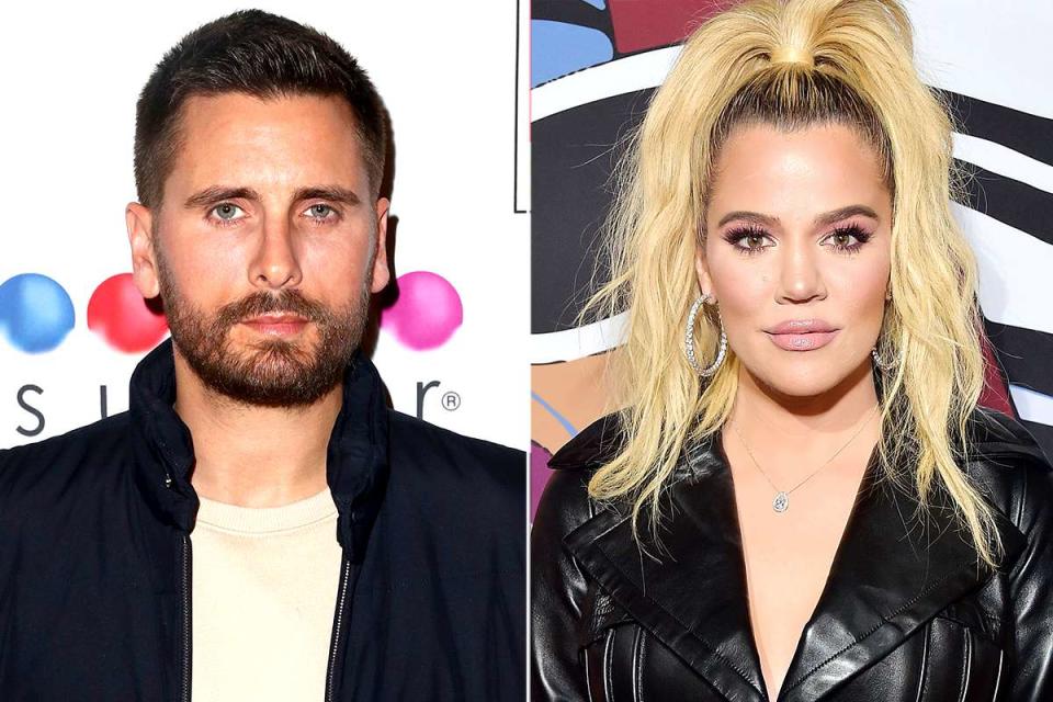 Joe Scarnici/Getty Images for Theatre Box; Stefanie Keenan/Getty Images for Fashion Nova Scott Disick and Khloé Kardashian