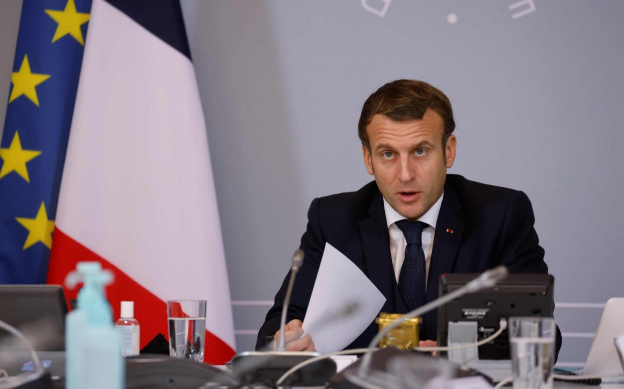 Macron is attempting to tackle what he calls "Islamist separatism" - GETTY IMAGES