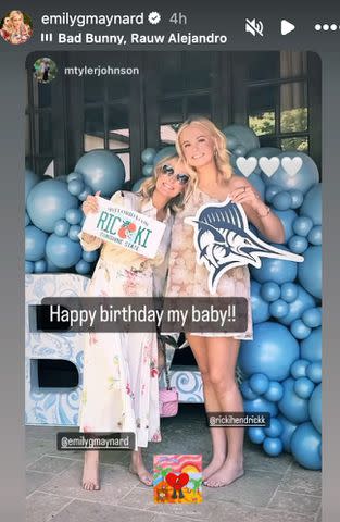 <p>Emily Maynard/Instagram</p> Emily Maynard and her daughter Ricki