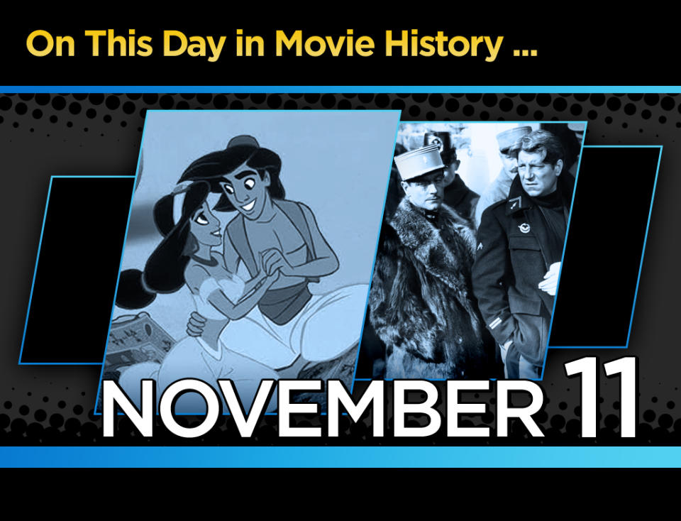 On This Day in Movie History November 11 Title Card