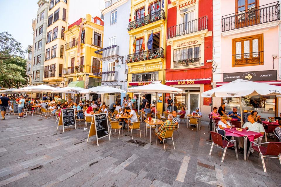 Cafe culture in Valencia, Spain (Getty Images)