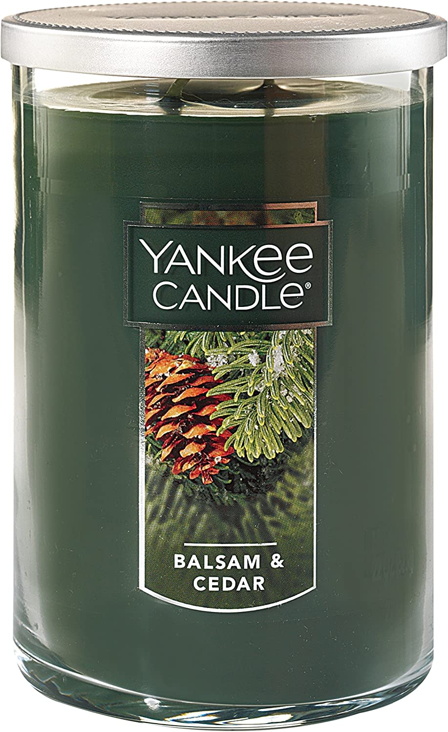 christmas candles yankee candle balsam cedar