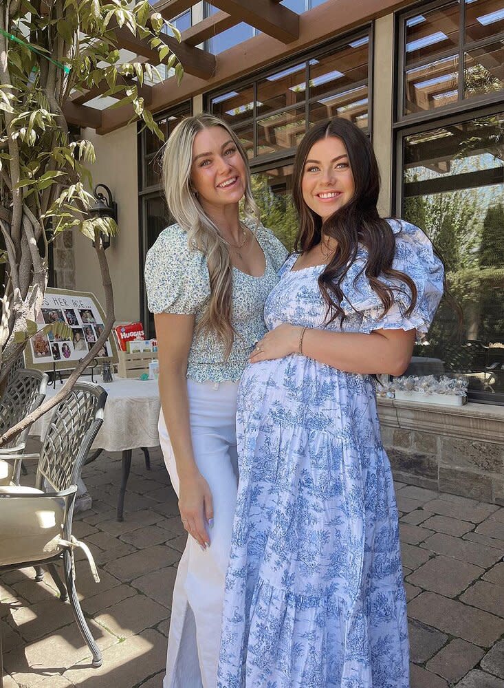 DWTS Pro Lindsay Arnold Shares Photo of First Time Meeting Little Sister Jensen's Baby Boy: 'So in Love'