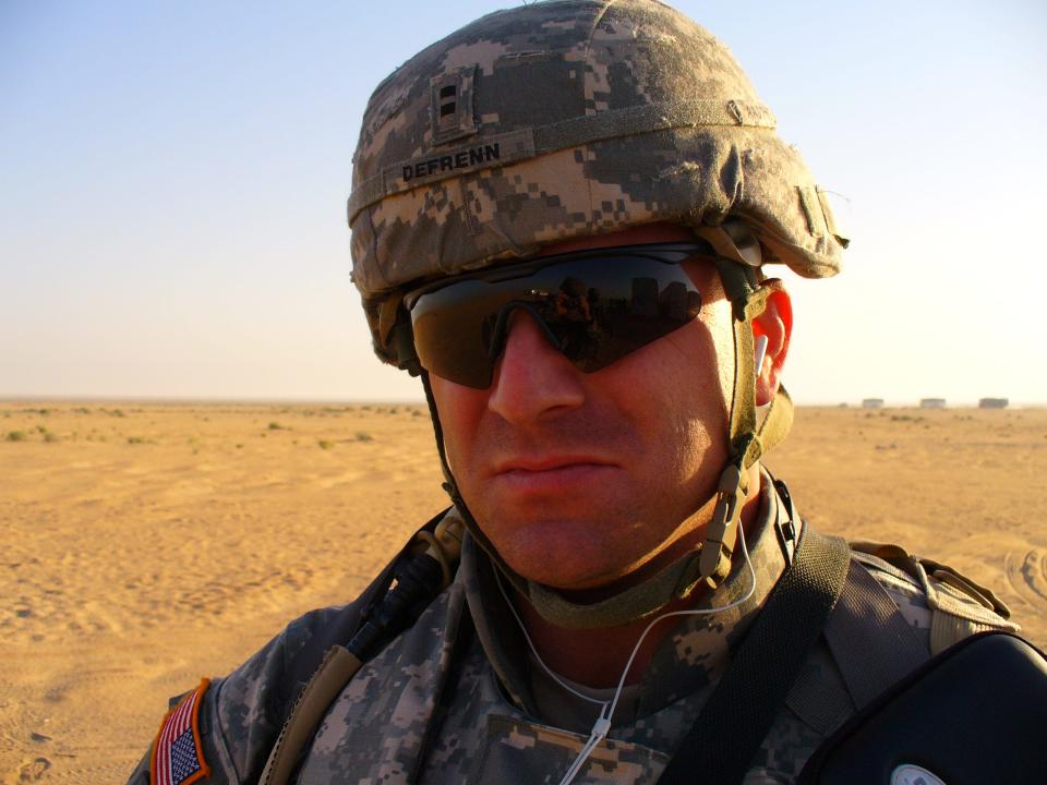 Army Chief Warrant Officer 2 Jason G. Defrenn was killed when his helicopter was shot down in Iraq on Feb. 2, 2007.