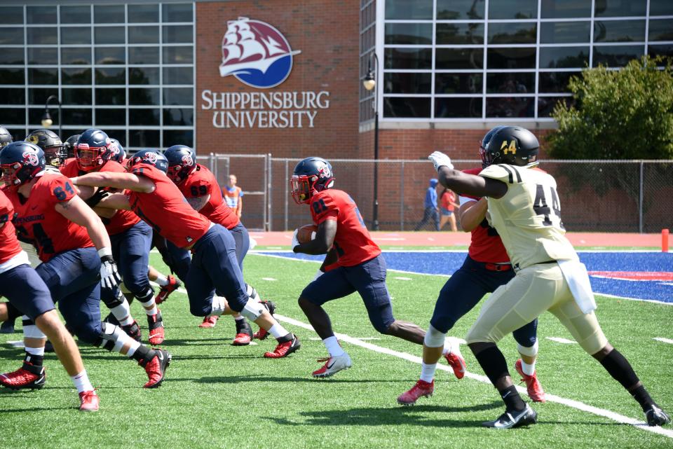 Khalid Dorsey got significant playing time for Shippensburg the last two seasons but has now transferred to Slippery Rock.