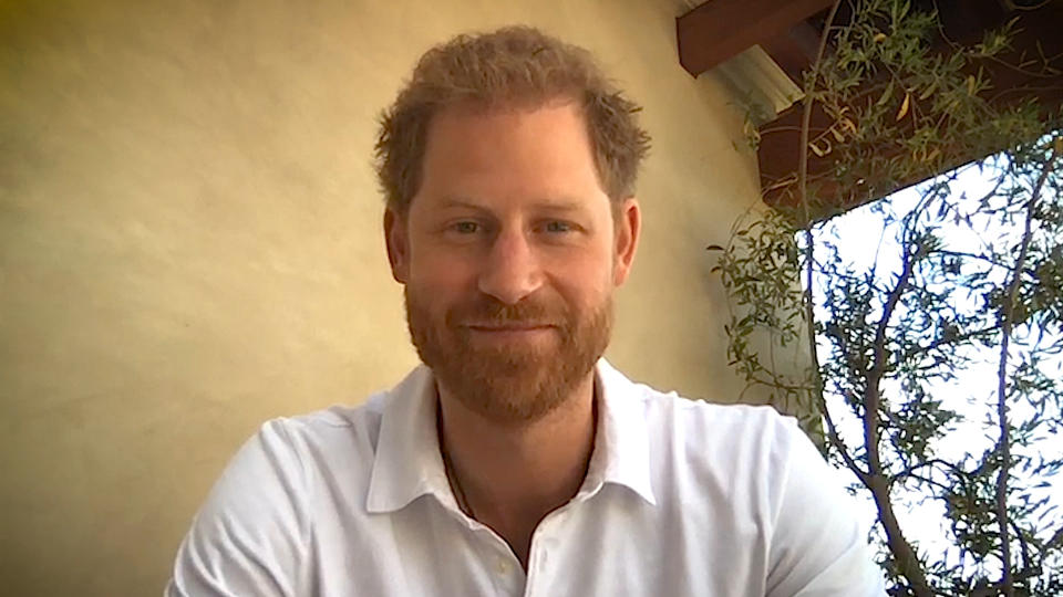 Undated handout photo issued by England Rugby of the Duke of Sussex, in a video thanking rugby clubs up and down the country who have pitched in to help out during the coronavirus pandemic, including delivering food to key workers and the vulnerable and raising money for charity.