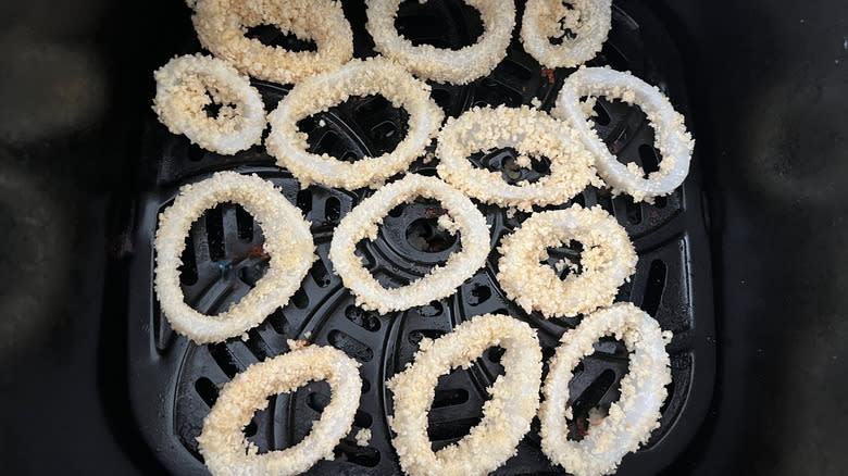 calamari rings in air fryer