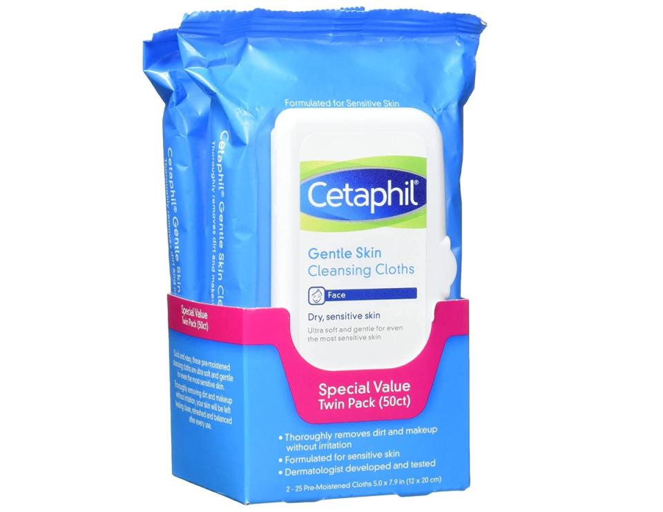 Cetaphil 溫和潔膚濕巾