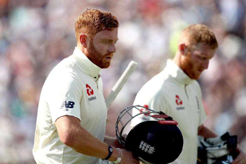 Ben Stokes (right) and Jonny Bairstow (left) are injury doubts for the final Test in Hobart  (PA Archive)