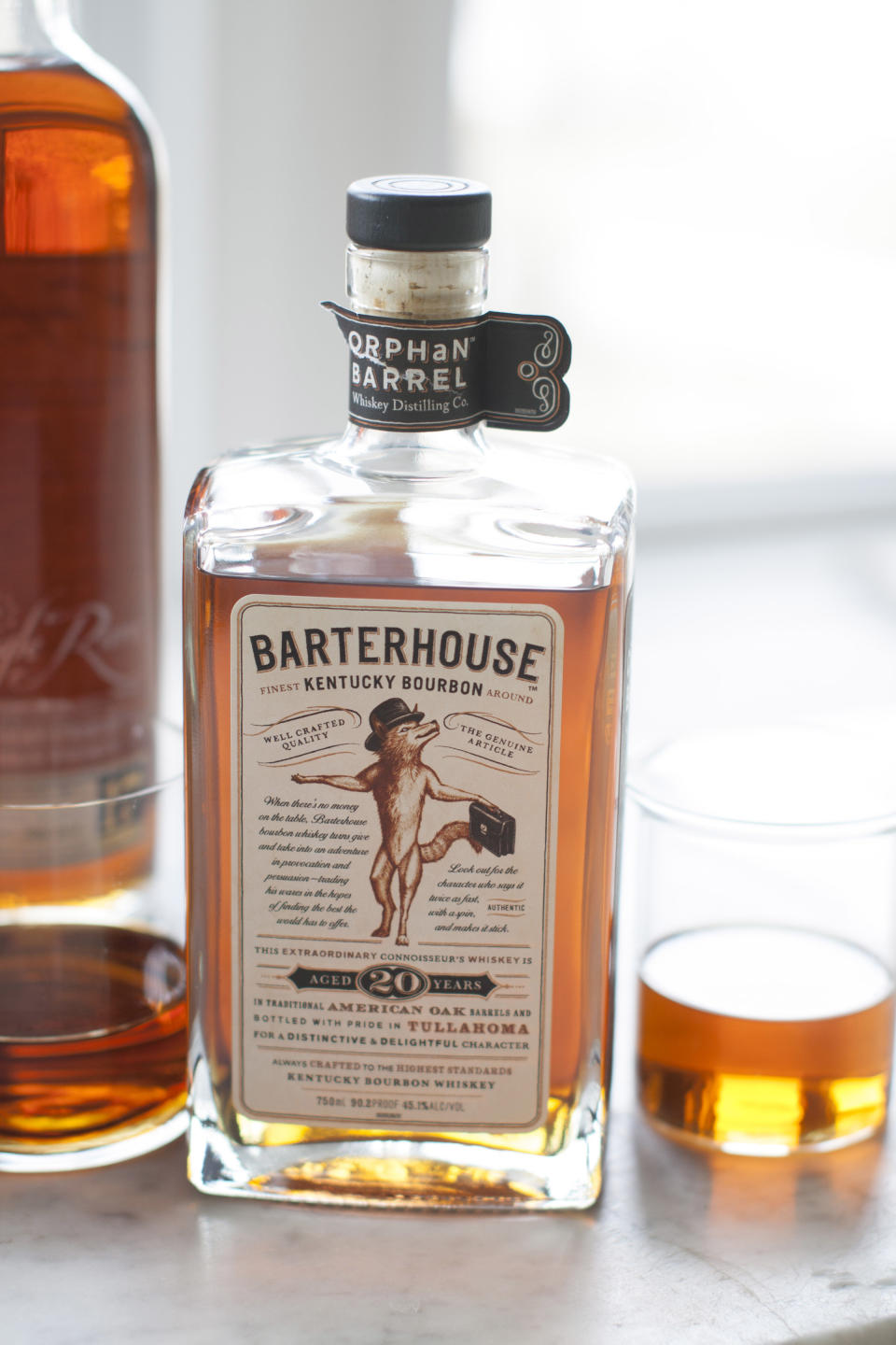 This Apr. 7, 2014 photo shows Barterhouse bourbon in Concord, N.H. It's part of a bourbon renaissance that has seen a new appreciation of American whiskey, as well as the birth of a whole new class of cult spirits. (AP Photo/Matthew Mead)