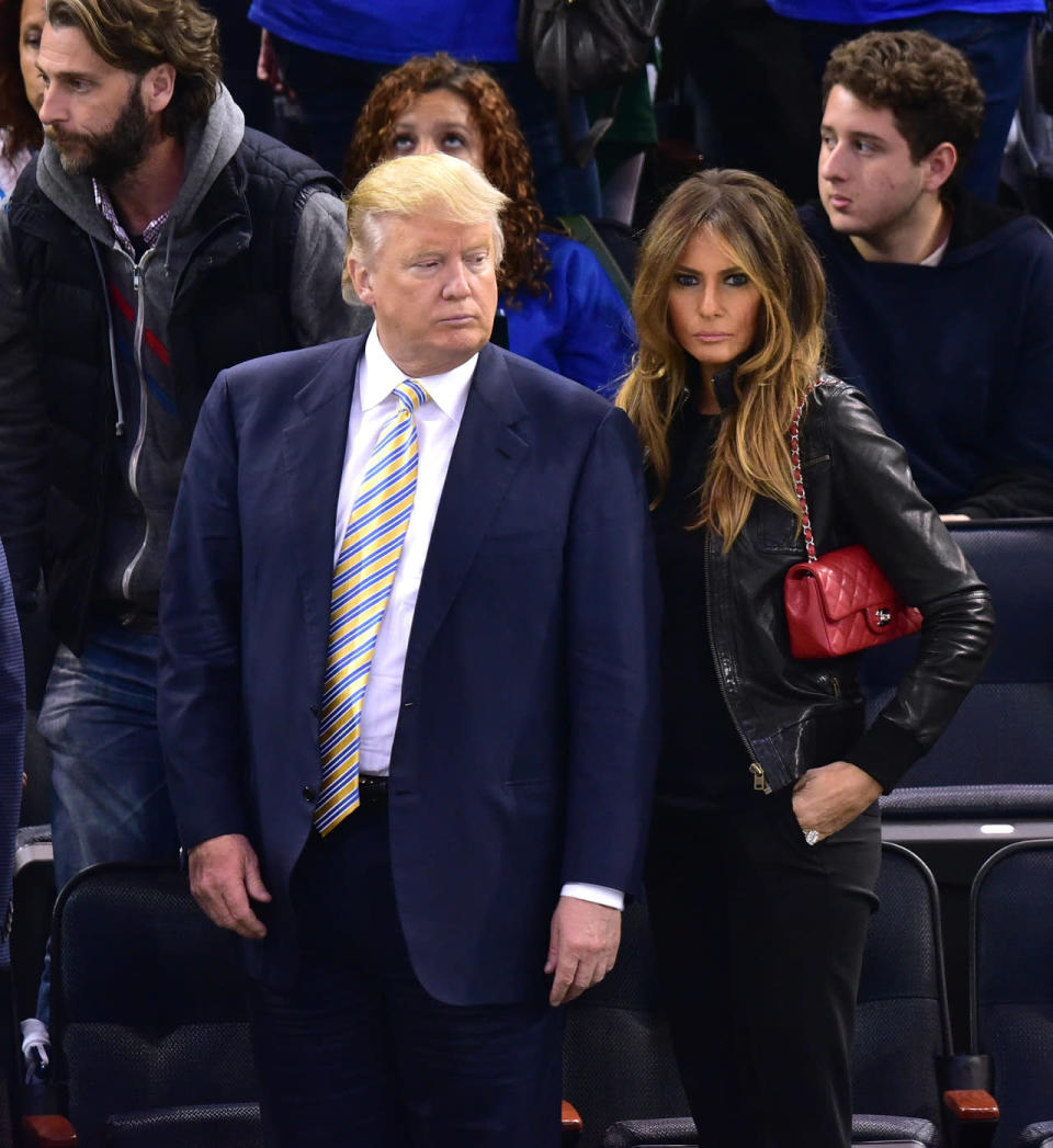 Even Melania’s sporting event style has changed