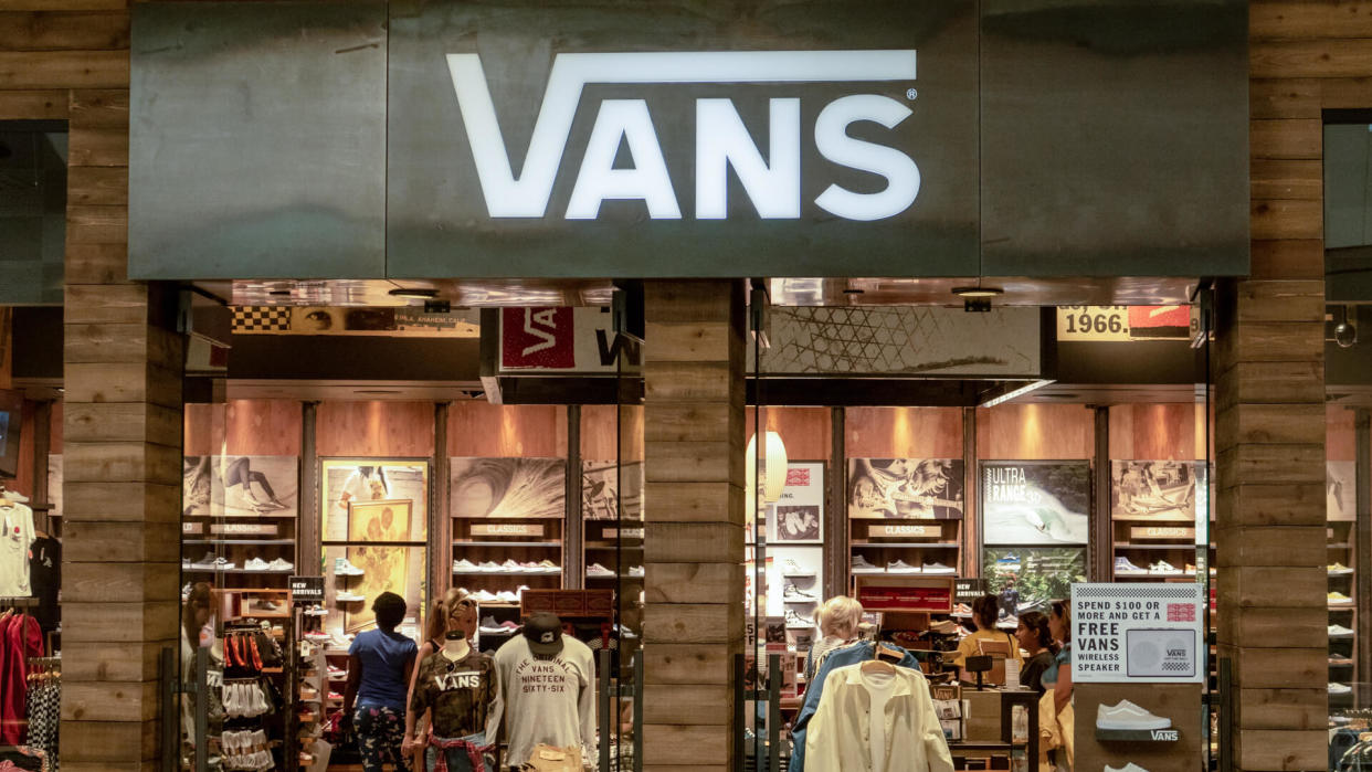 Mission Viejo, CA / USA - 08/22/2018: Vans Retail Store.