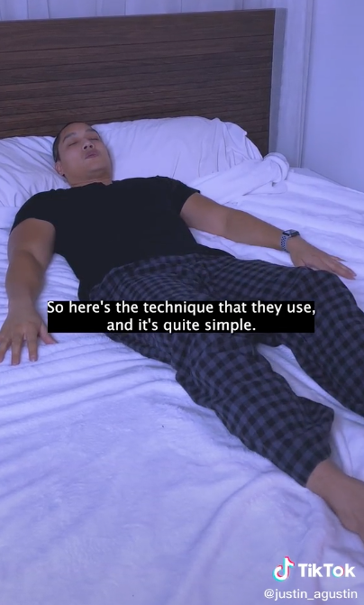 TikTok military sleep hack