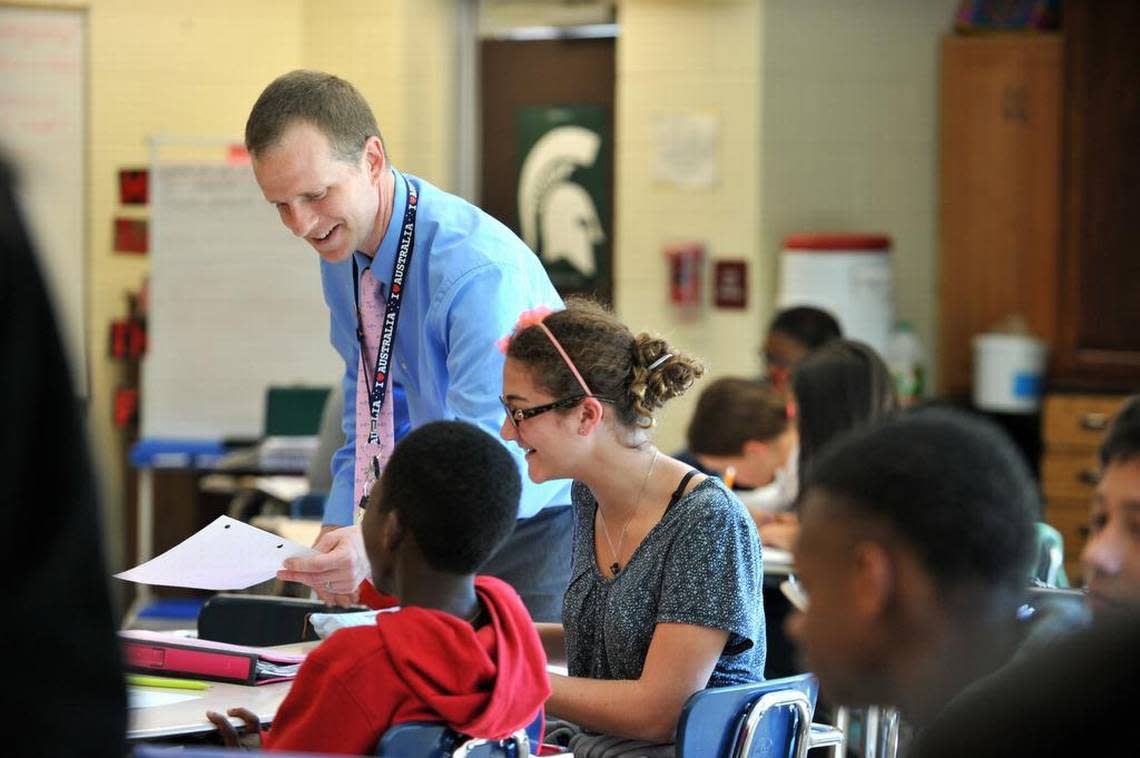 Justin Parmenter is a teacher at Charlotte-Mecklenburg’s Waddell Language Academy.