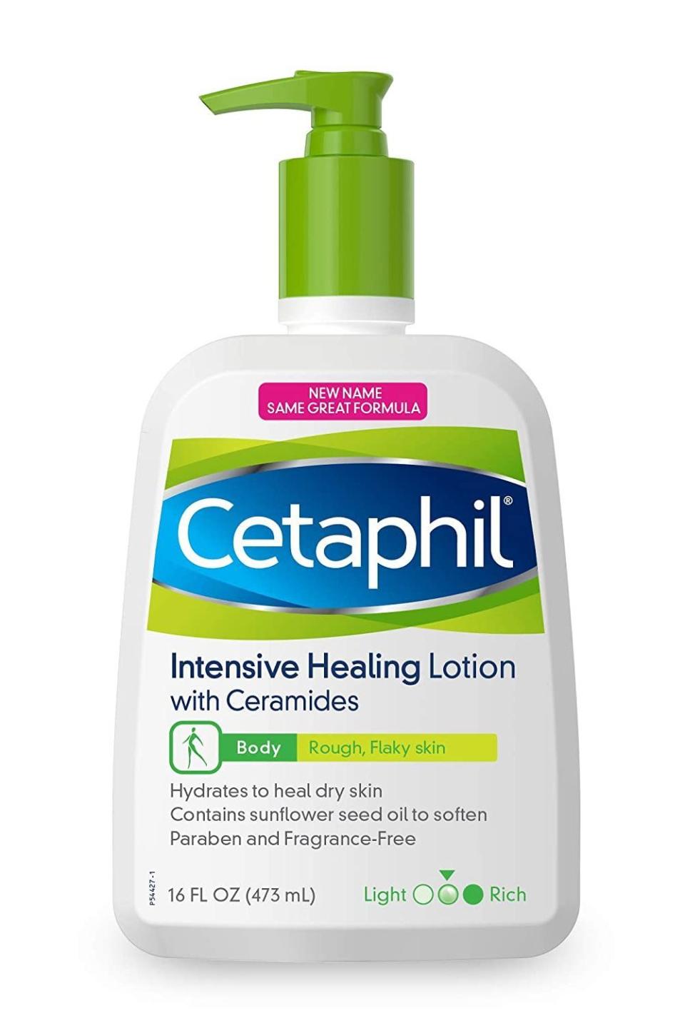 2) Cetaphil Intensive Healing Lotion with Ceramides