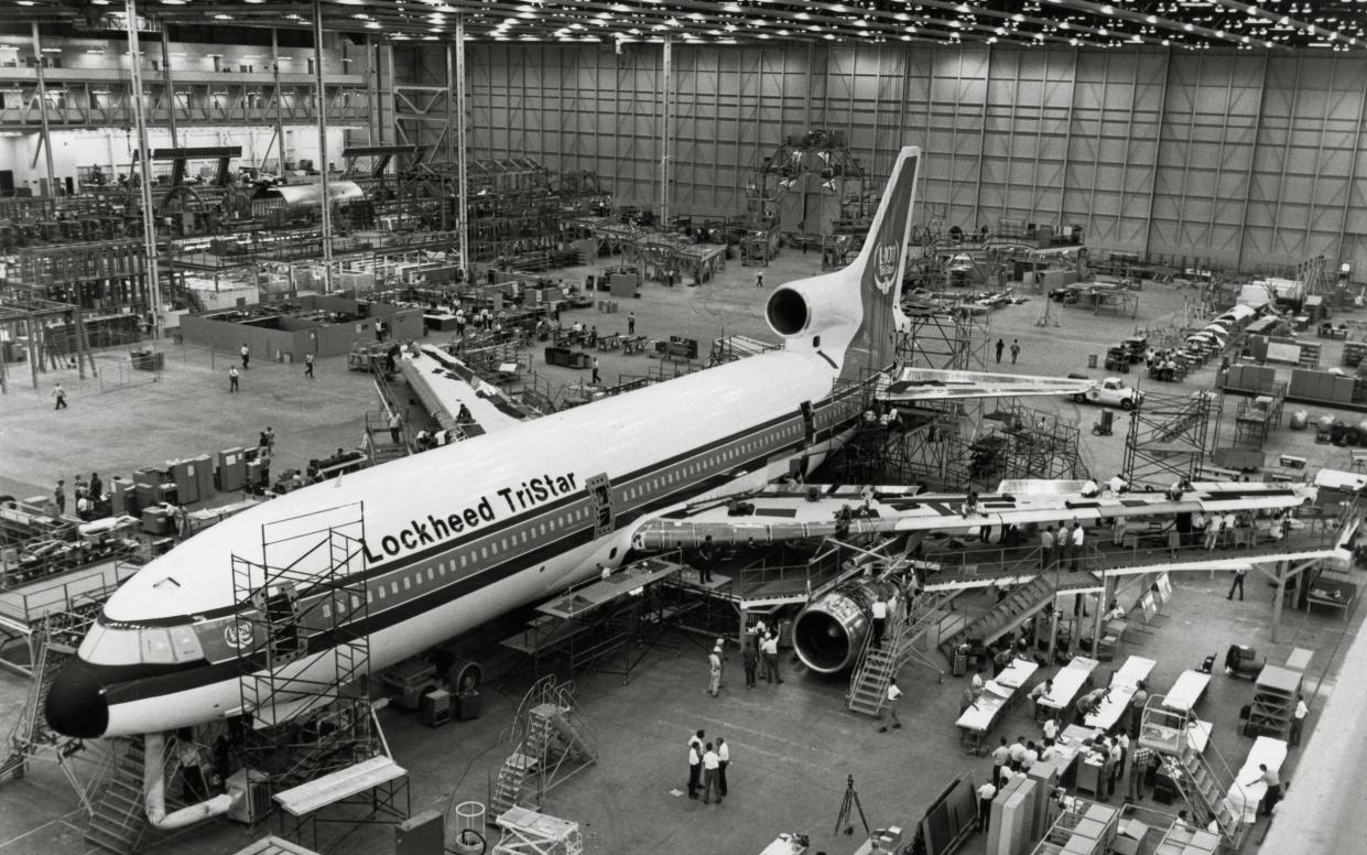 The L-1011  was partly named for its three-engine configuration – one under each wing and one embedded in the tail