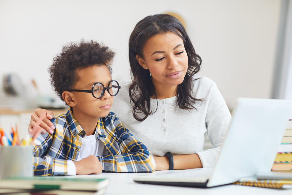 Work with your child to create secure and strong passwords. (Photo: Getty)