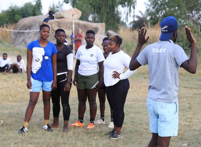 In Zimbabwe, female rugby team seeks to keep girls off the streets
