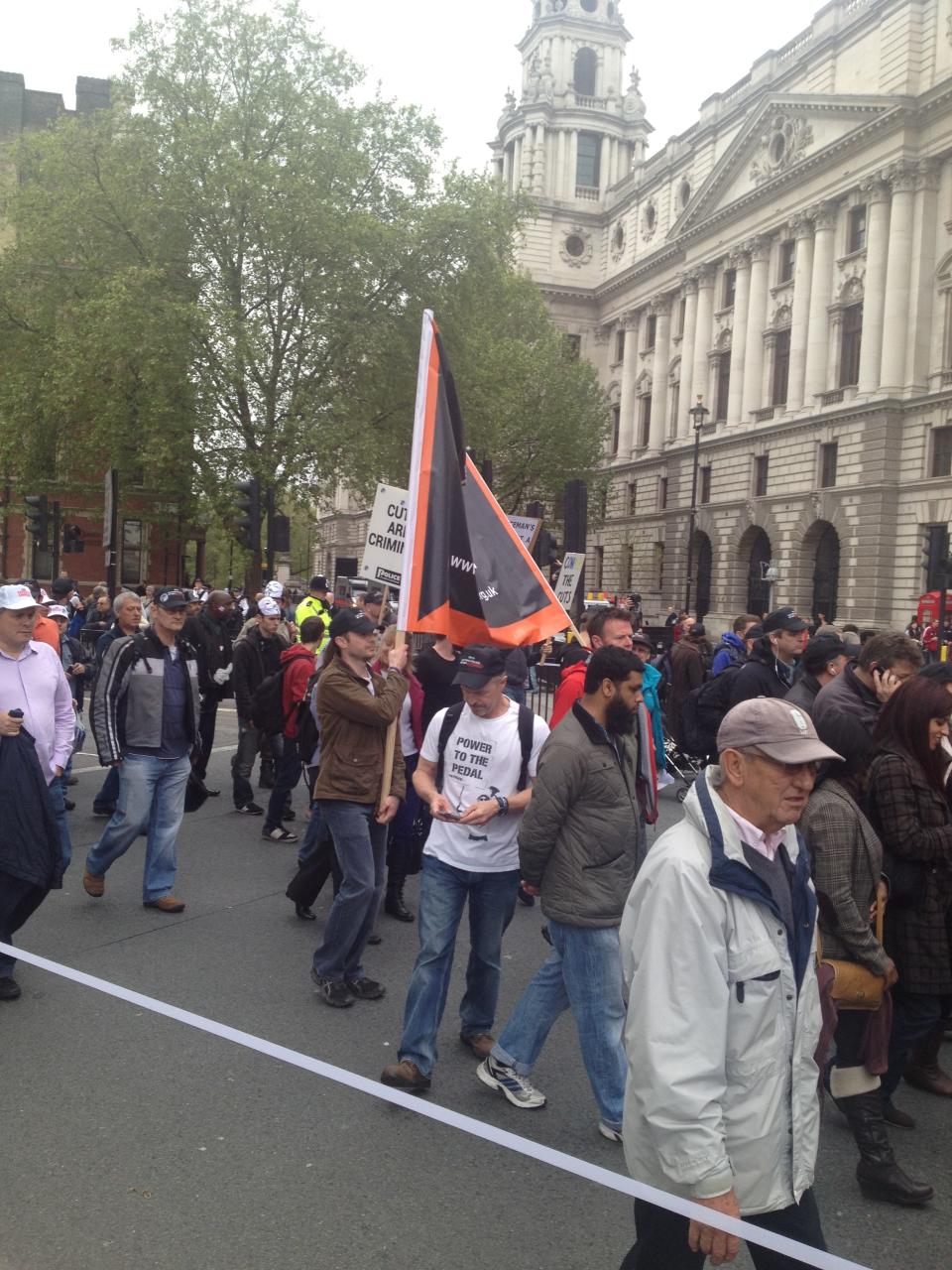 March against police cuts