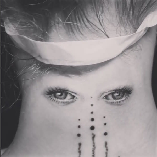 Cara Delevingne's Creepy Eyes